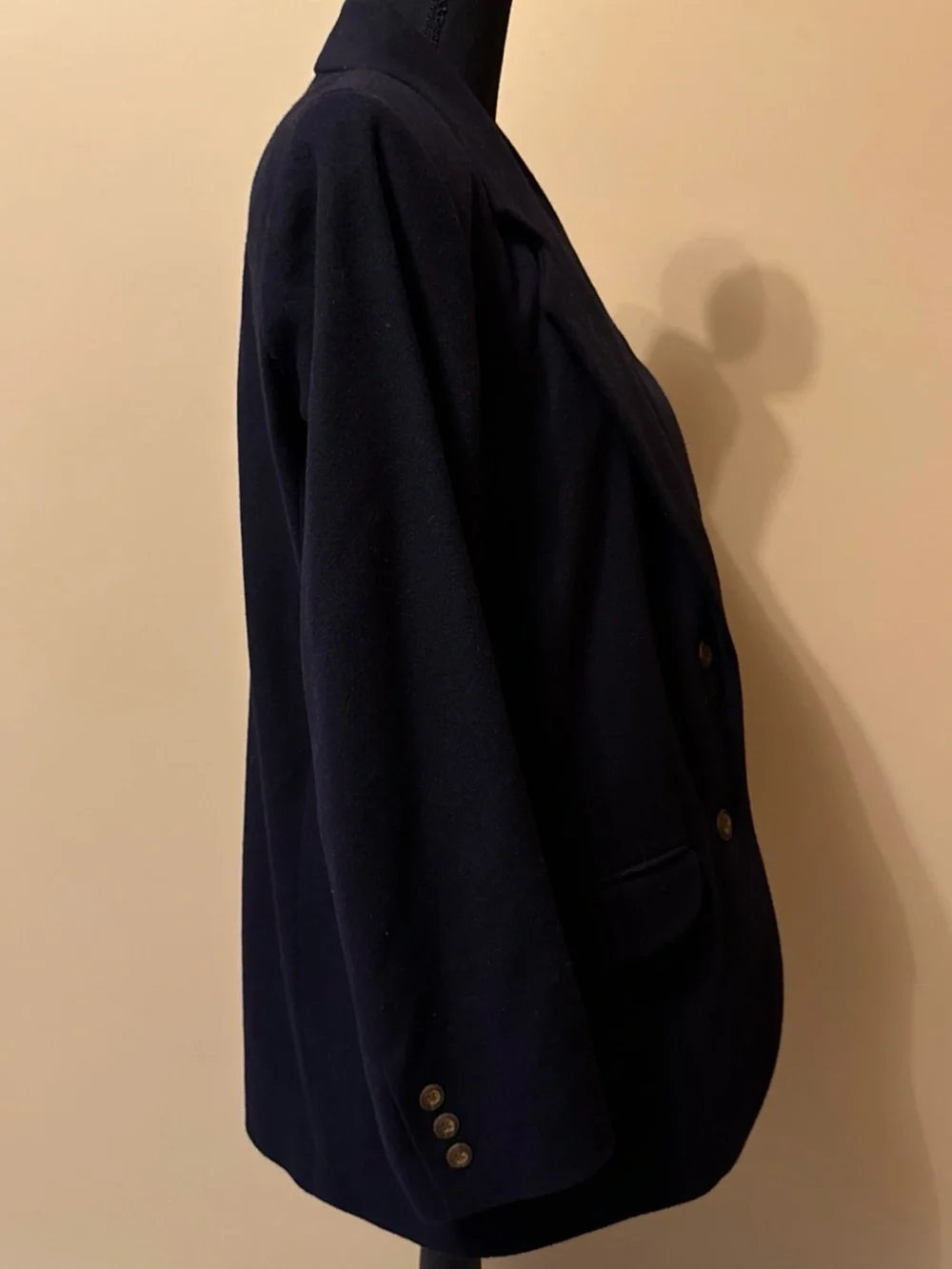 Eddie Bauer Navy Single-Breasted Women's Blazer